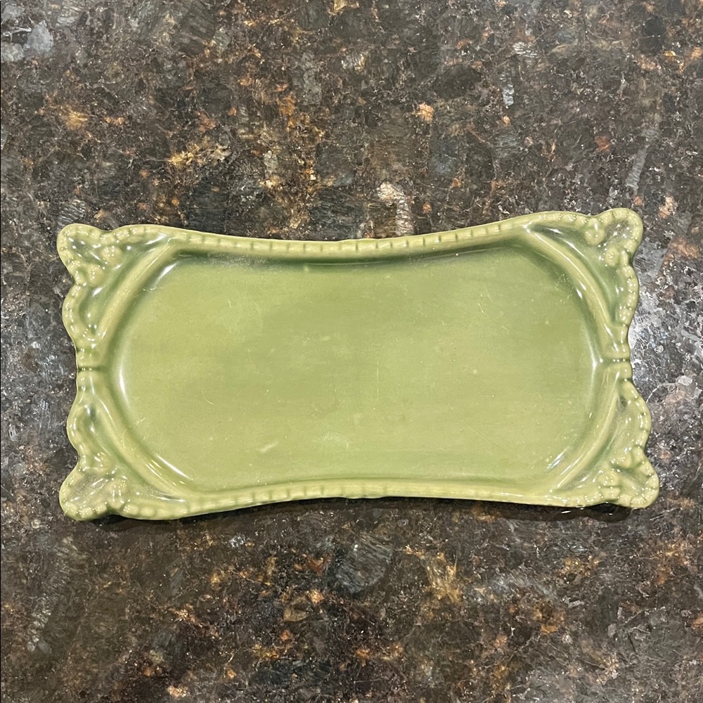 Elegant Green Spoon Rest
